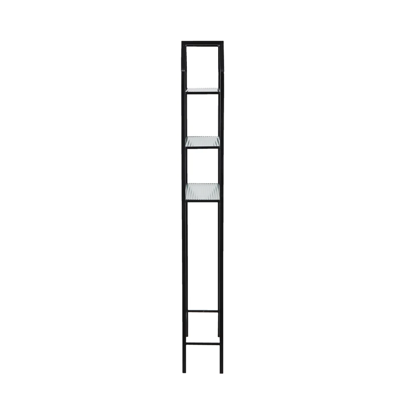 Etagere 4 etageres ouvertes en verre | Salem