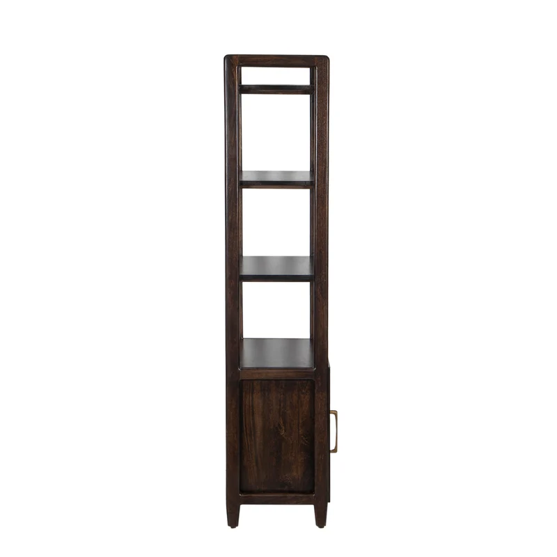Colonne de rangement noyer fonce | Acacia Aleuts