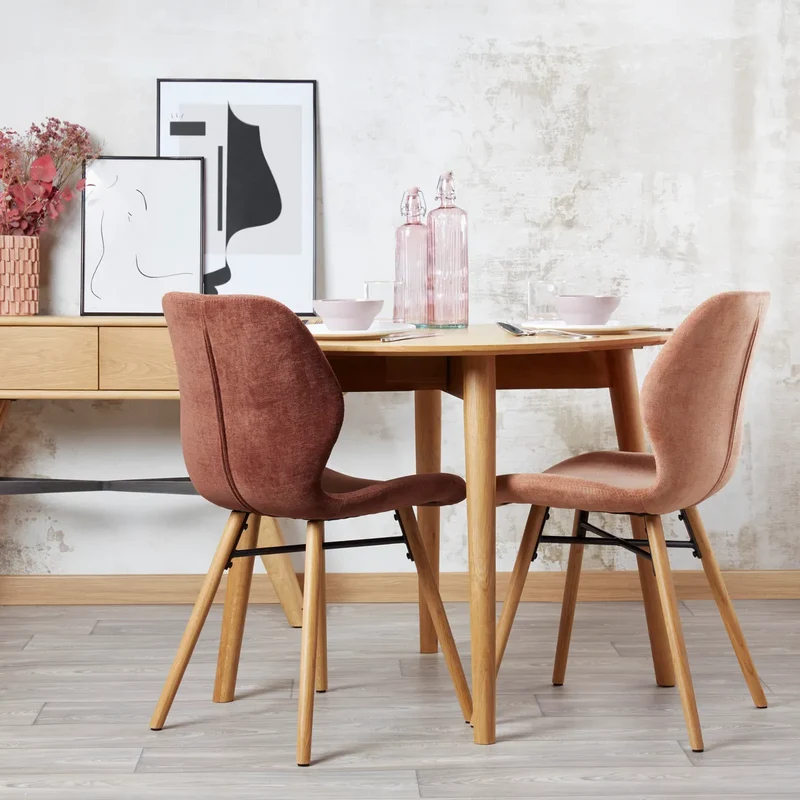 Chaise KERI tissu