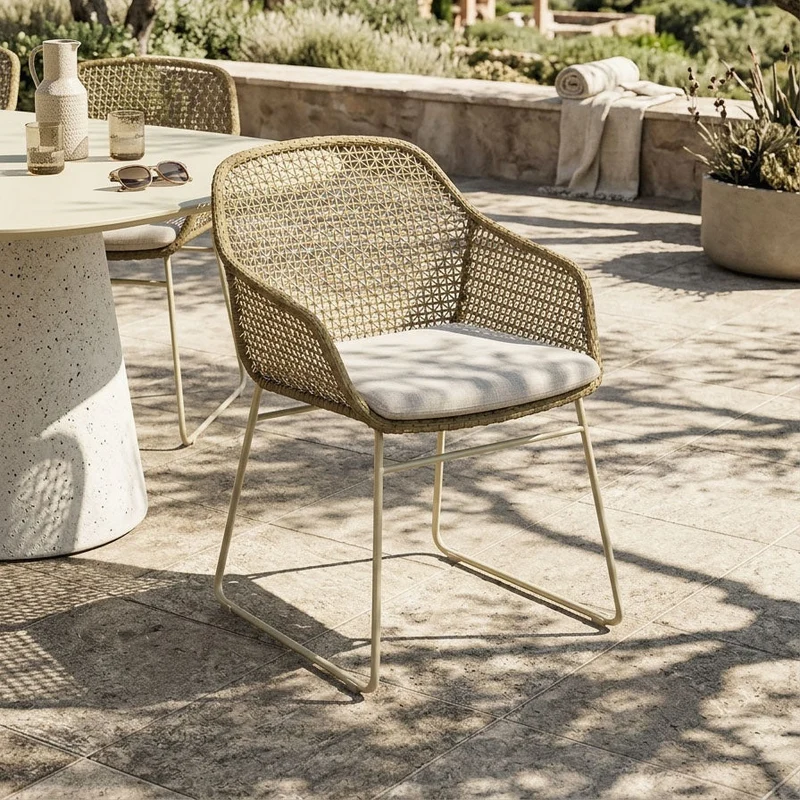 Chaise Evora en tressage naturel