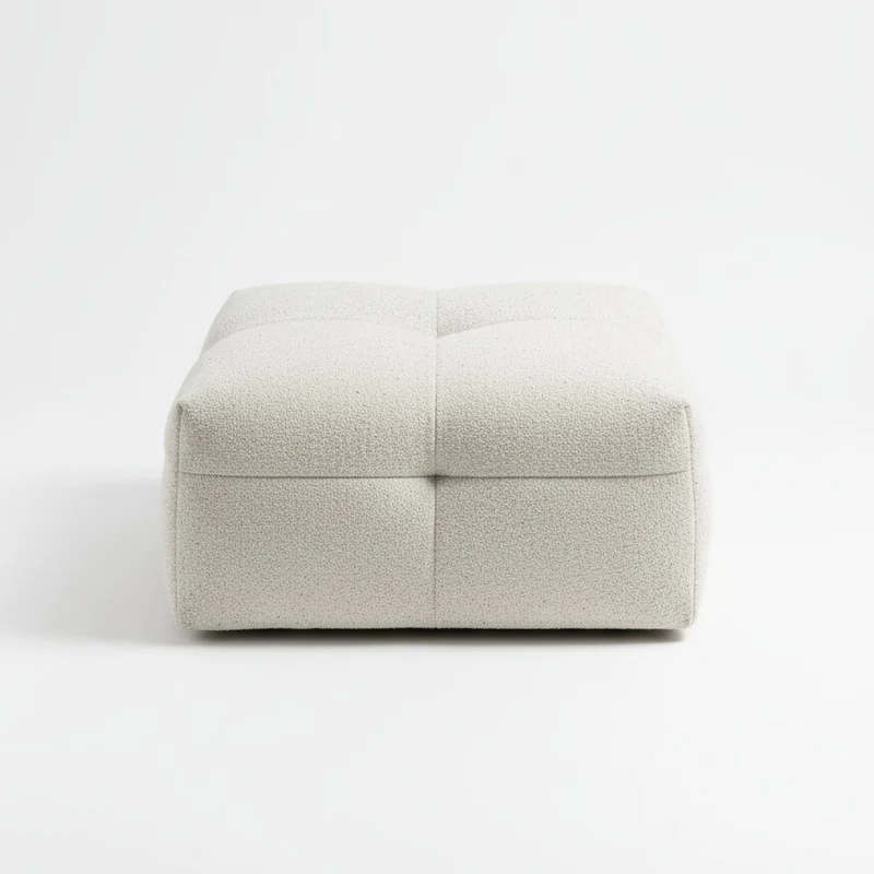 Pouf ASTANA écru