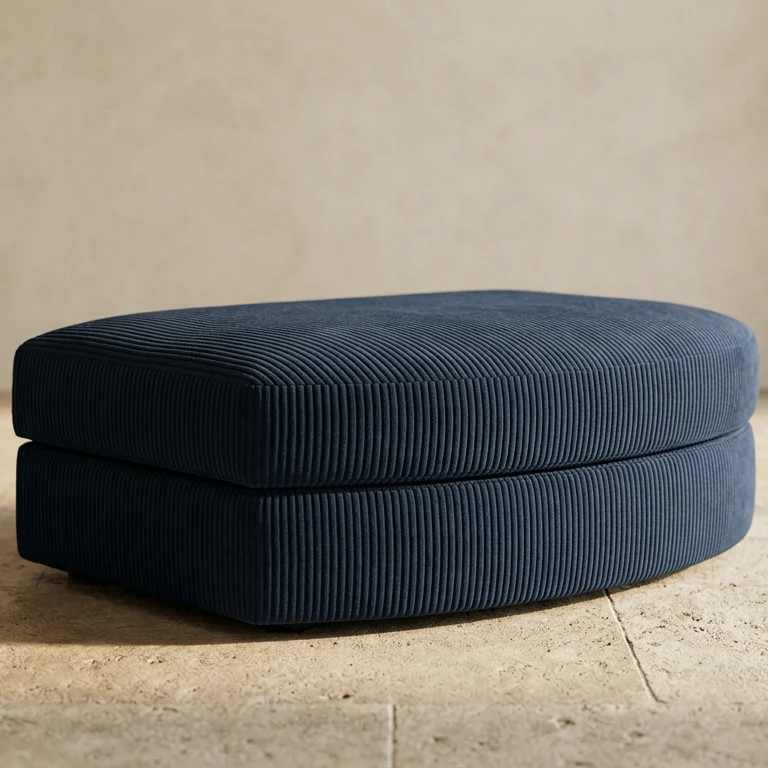 Pouf ROMA Bleu
