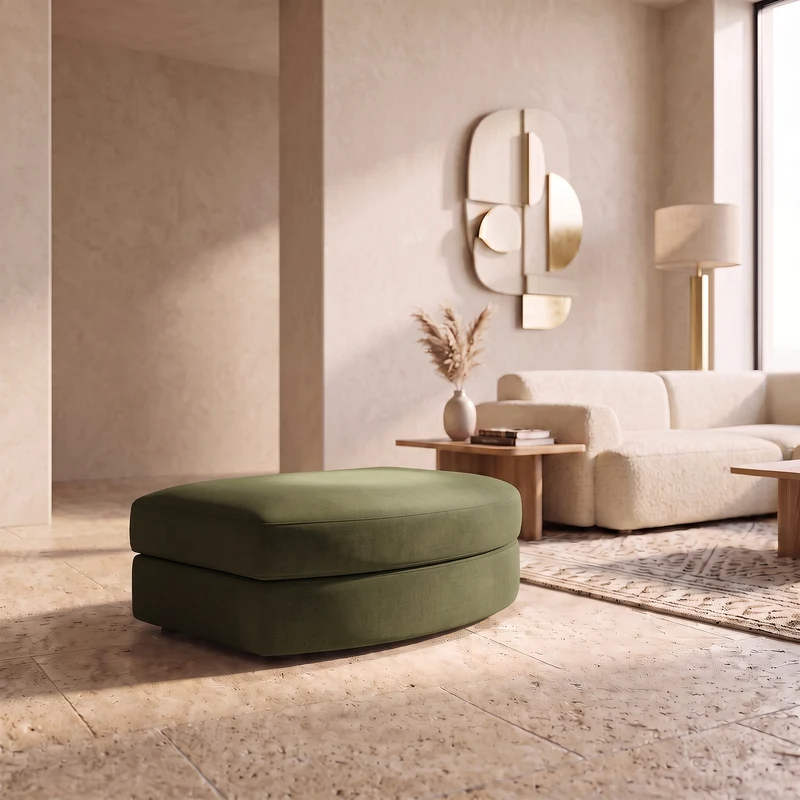Pouf Roma Vert