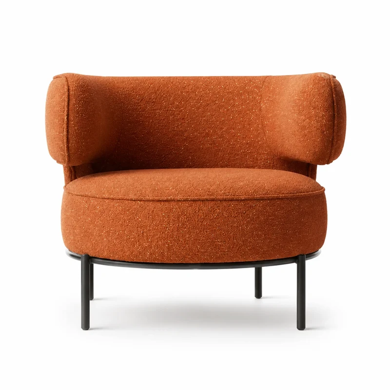 Fauteuil Emily Terracotta