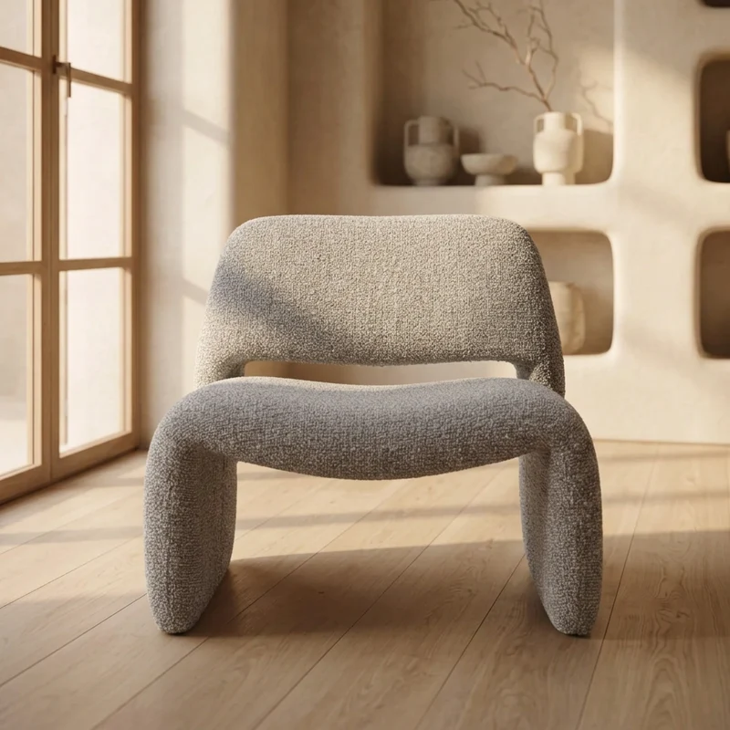 Fauteuil ROMA bouclette