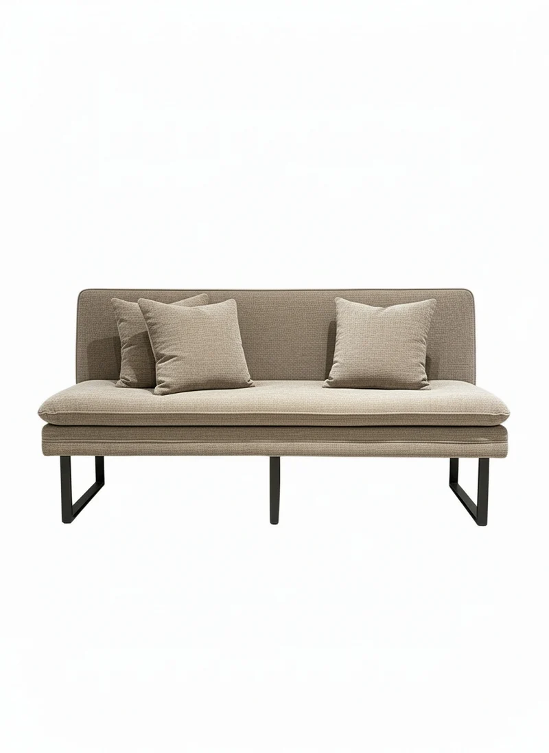 Banquette sur pied Como beige 180 cm