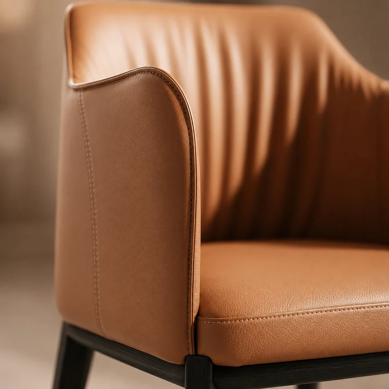 Fauteuil Bridge Camel