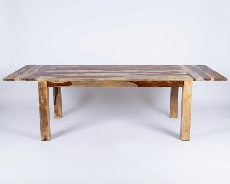 Table à dîner Avadi extensible 71" à 103"– sheesham massif naturel