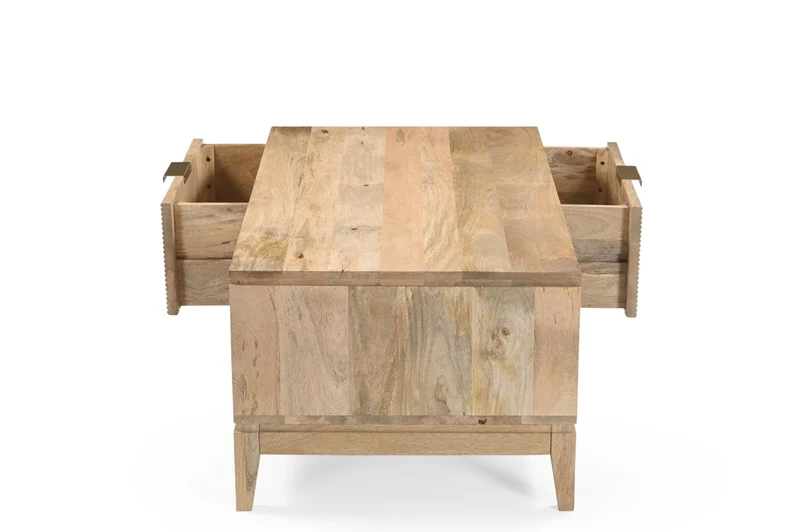 Table de salon Jepara – manguier massif naturel