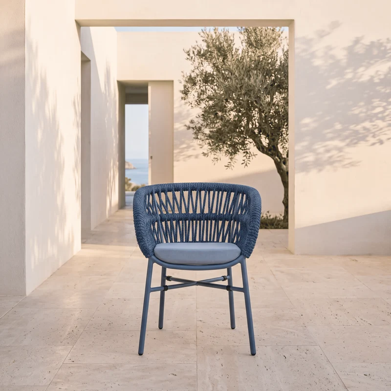 Chaise Mattea Bleu