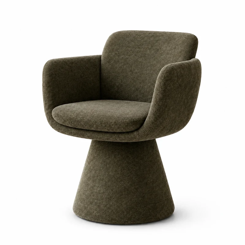 Fauteuil Pivotant Lexi Kaki