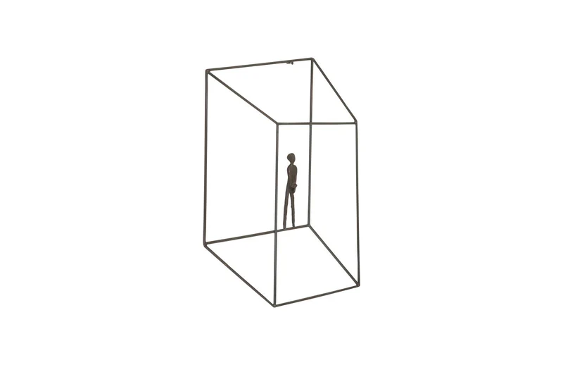 Sculpture murale Perspective 23.25*0.5*22"