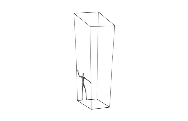 Sculpture murale Perspective 18x1.75x37.5"