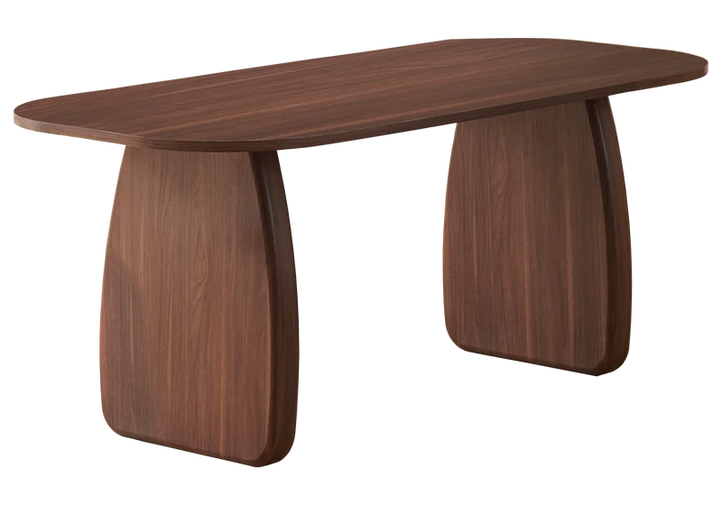 Ensemble table ovale et 4 chaises Japandi - Kuro