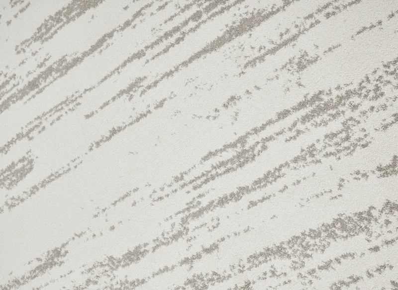 Tapis strié beige et gris 160 x 230 cm NOEA