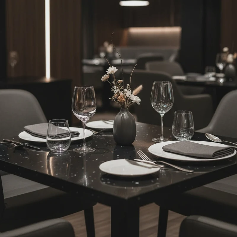 Plateau de table carré