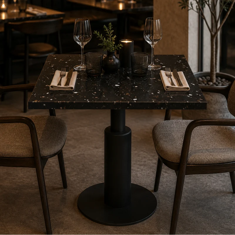 Plateau de table carré