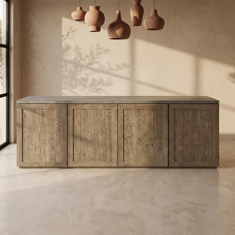 Buffet Chloé béton