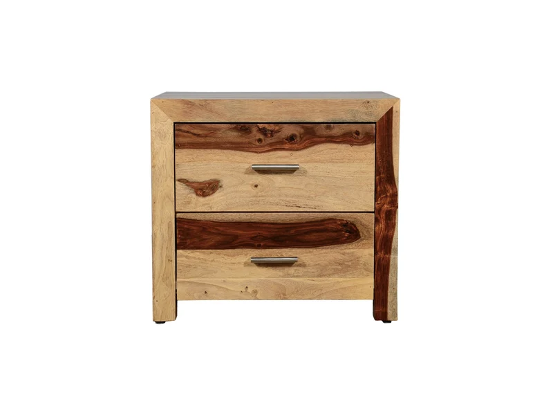 2 Tables de chevet Jamba – sheesham naturel