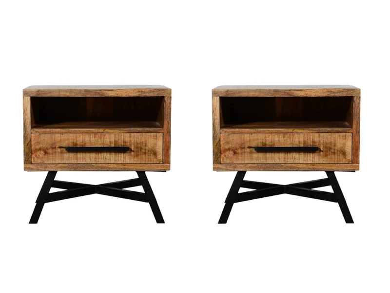 2 table de nuit Retro