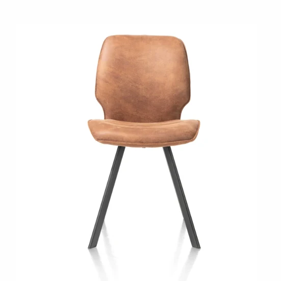 Chaise Cuir Cognac | Sasha