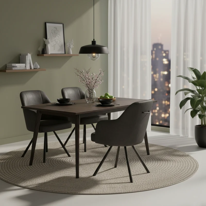 Fauteuil anthracite | Eran