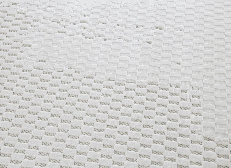 Tapis gris à motifs géométriques 200 x 290 cm VIENNE