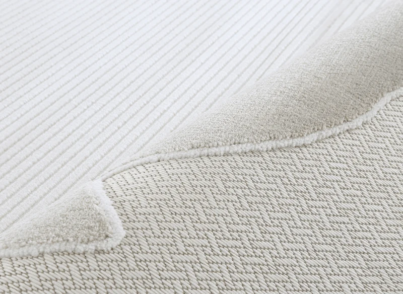Tapis gris à motif circulaire 200 x 290 cm SYDNEY