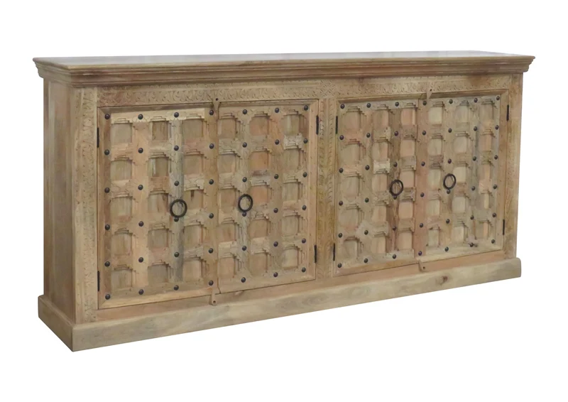 Buffet Bakhra 4 portes naturel