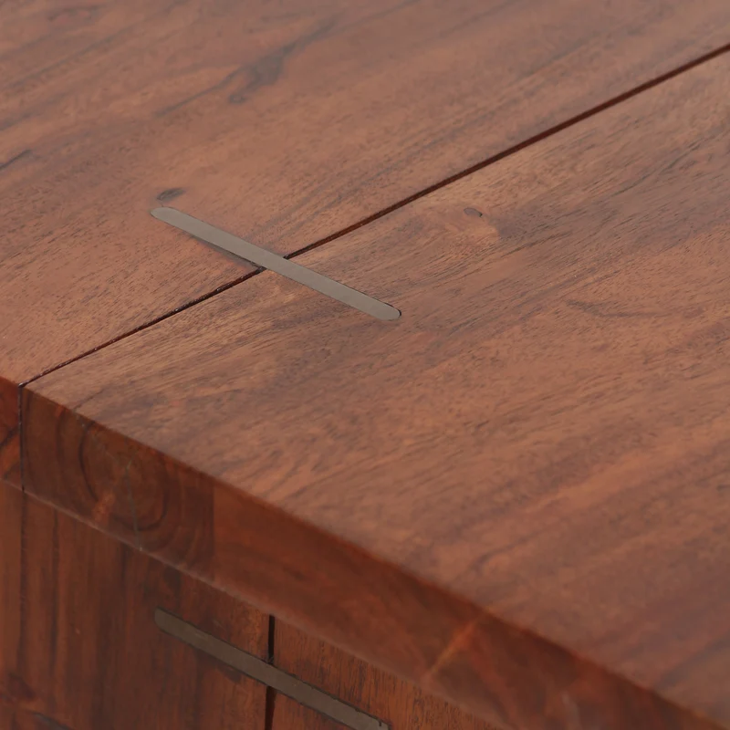 Table d'appoint a bord naturel | Acacia Sansur