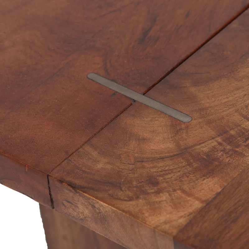 Table basse a bord naturel | Acacia Sansur