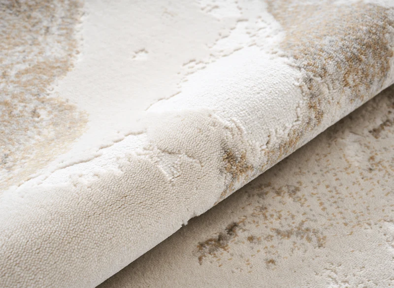 Tapis beige à motifs 160 x 230 cm NIRA