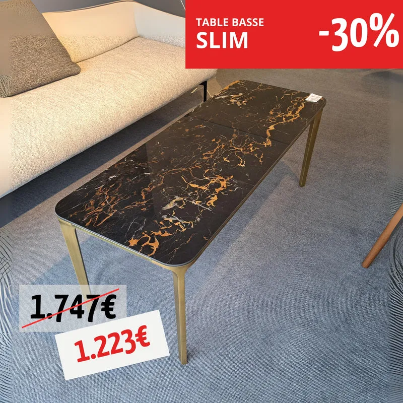 Une table basse - Slim