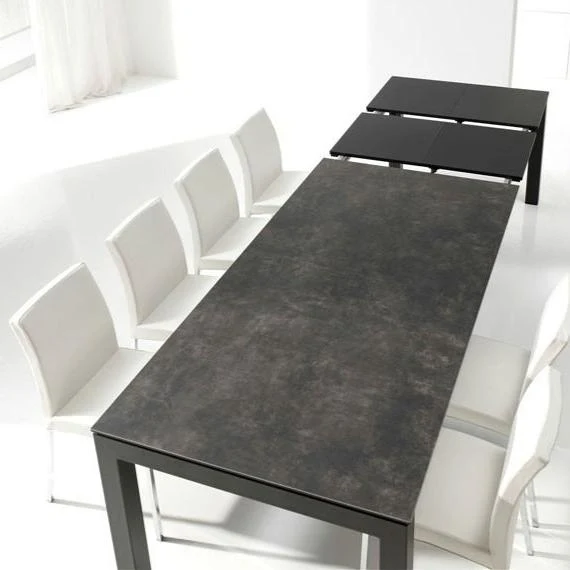 Table fixe ou extensible - plateau céramique - Enix