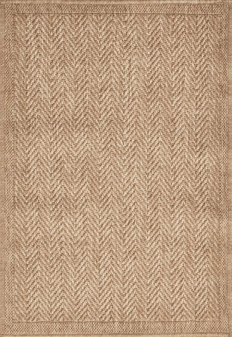 Tapis aspect jute nature beige - Nature
