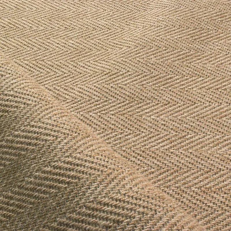 Tapis aspect jute nature beige - Nature