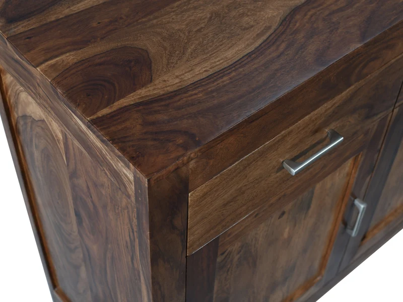 Buffet 3 portes 3 tiroirs 59" Enzo brun