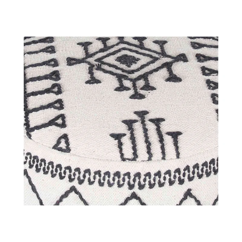 Pouf tribal 45 cm de haut