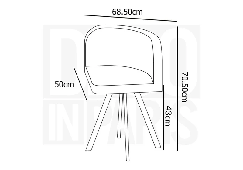 Ensemble table + 4 chaises encastrables noires FLEN