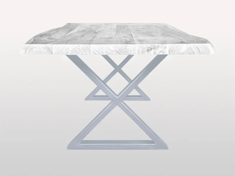 Pattes Table X Gris Clair