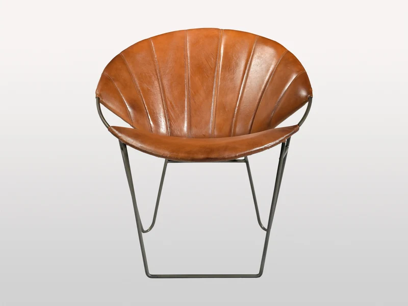 Chaise en cuir Cosy