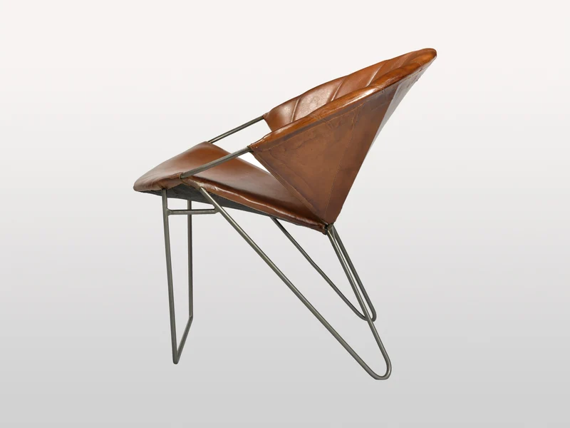 Chaise en cuir Cosy