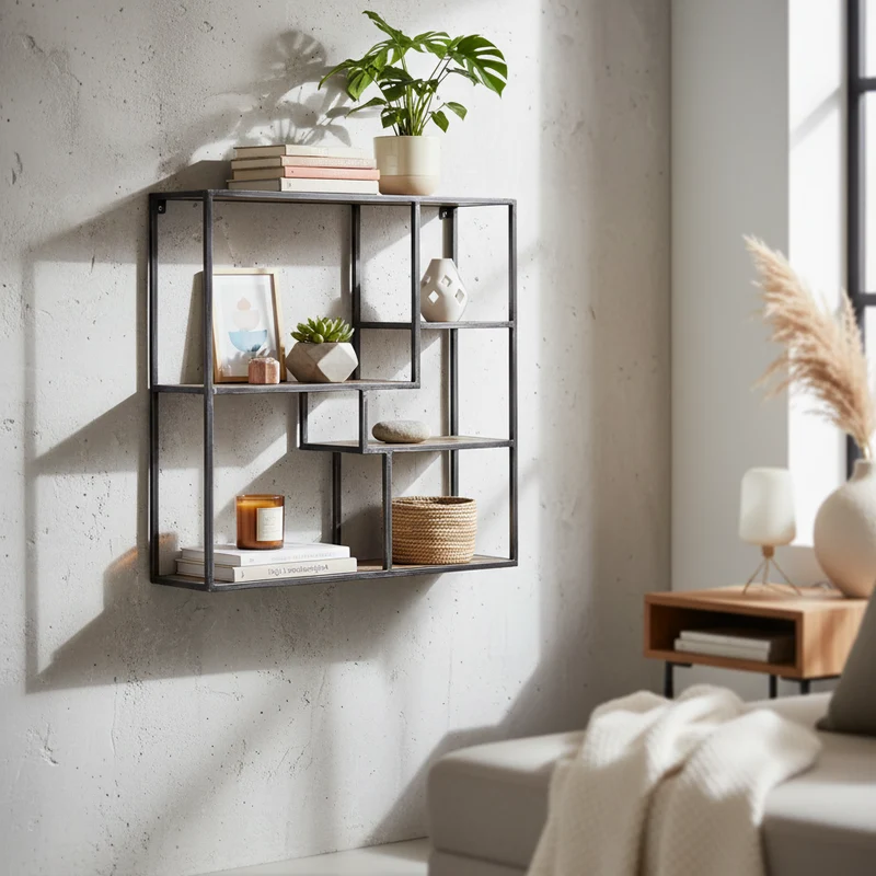 Etagère en bois non structurée | Mango Stockholm