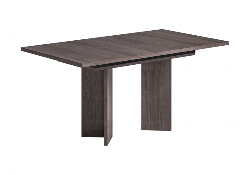 Table à manger extensible orme design V - Viola