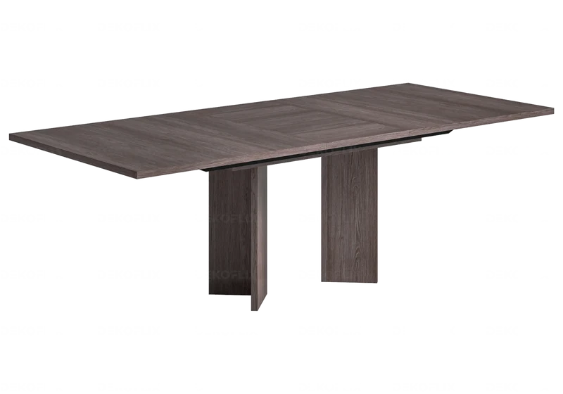 Table à manger extensible orme design V - Viola