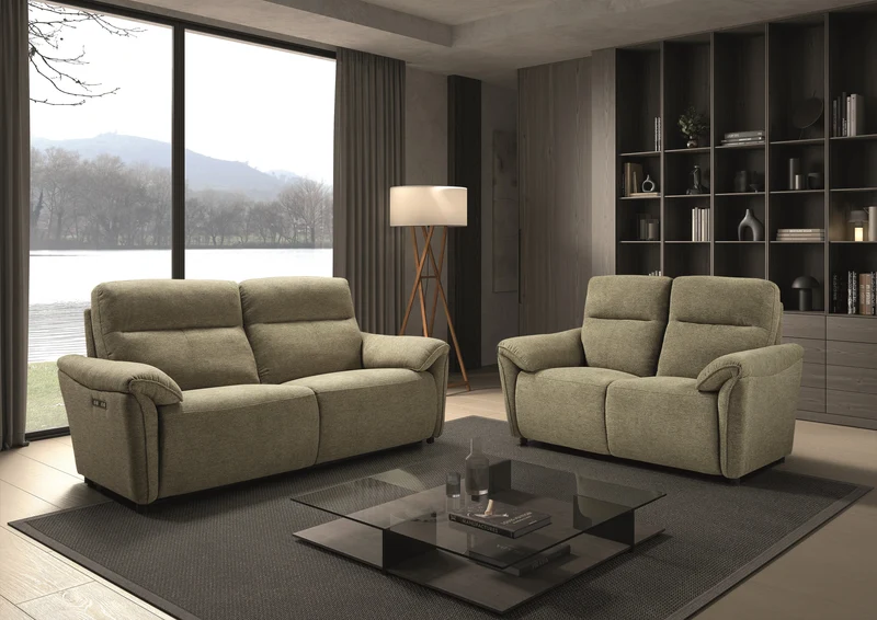 Canapé 3 places avec 2 relax | Barlin
