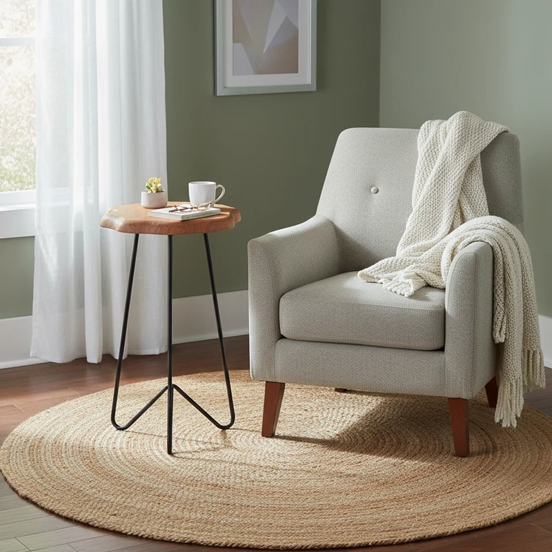 Sellette plateau bois brut | Acacia Racine