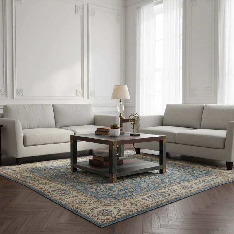 Table basse carrée 80 cm | Manguier Pushkar