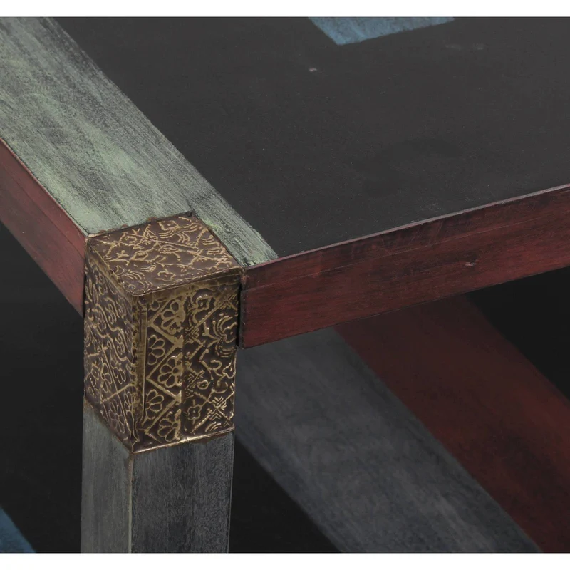 Table basse carrée 80 cm | Manguier Pushkar