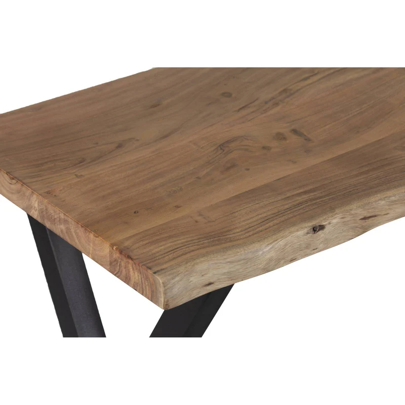 Console en bois massif acacia et metal - Acacia Bunting